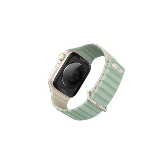 Uniq Revix Evo Reversible Magnetic Apple Watch Strap 41/40/38Mm - Soft Mint (Soft Mint/Beige)